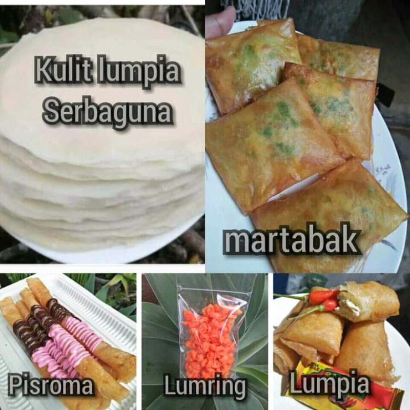 

kulit lumpia isi 50 uk 18cm