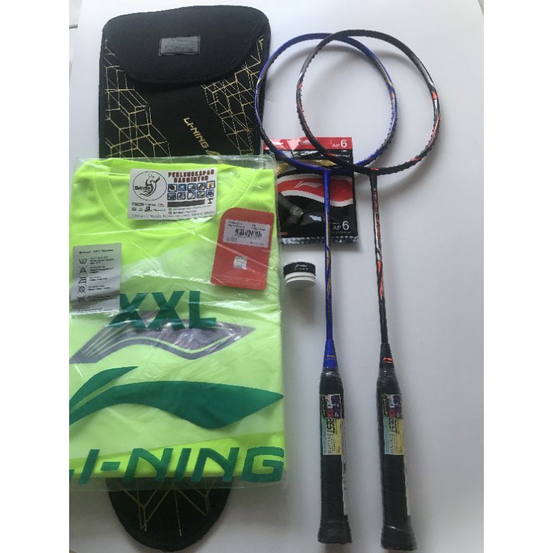 LINING SS 2020 RAKET BADMINTON ORIGINAL LENGKAP