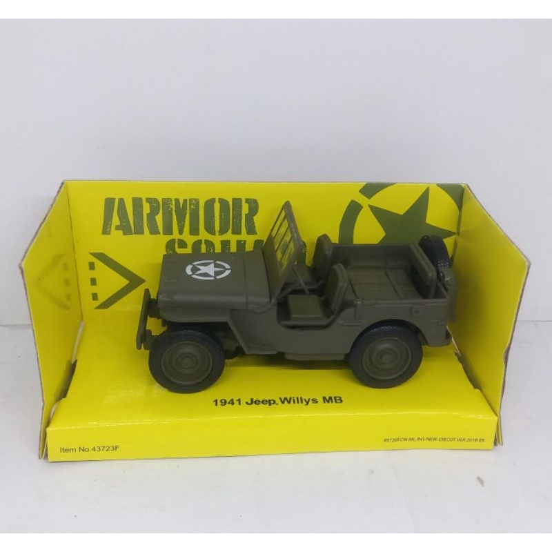 diecast miniatur mobil jeep willys