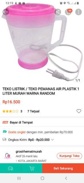 Teko Listrik Stainless Bagus / Pemanas Air Makanan Minuman Bahan Stainless High Quality