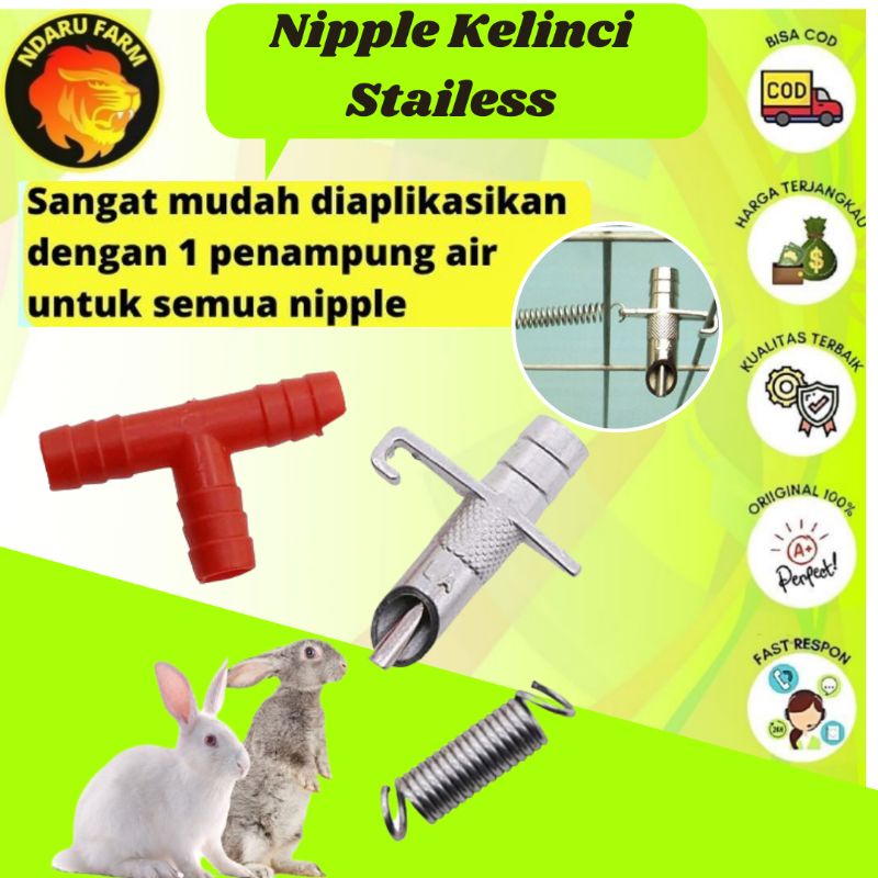 NIPEL KELINCI NIPPLE NIPEL NEPEL KELINCI HAMSTER NDARUFRAM