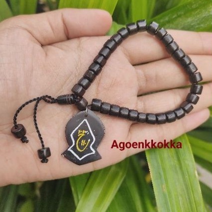 Gelang Bandul Terompah Hitam kokka kaokah