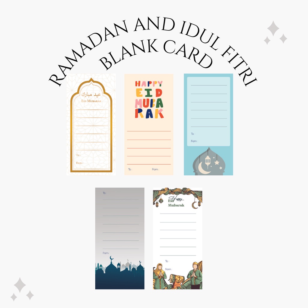 

Long Blank card idul fitri puasa ramadhan eid