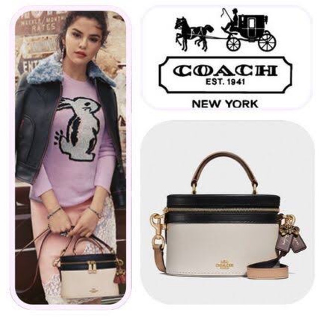 Preloved Coach Trail Bag x Selena Gomez 100% ORIGINAL (Ori Factory Outlet)