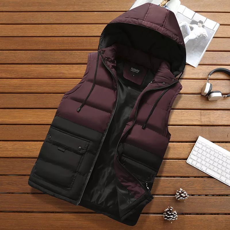 ROMPI PRIA TERBARU MUSIM DINGIN SIZE JUMBO S-5XL/VEST PRIA KOMBINASI/VEST ANTI ANGIN/JAKET ROMPI PRI