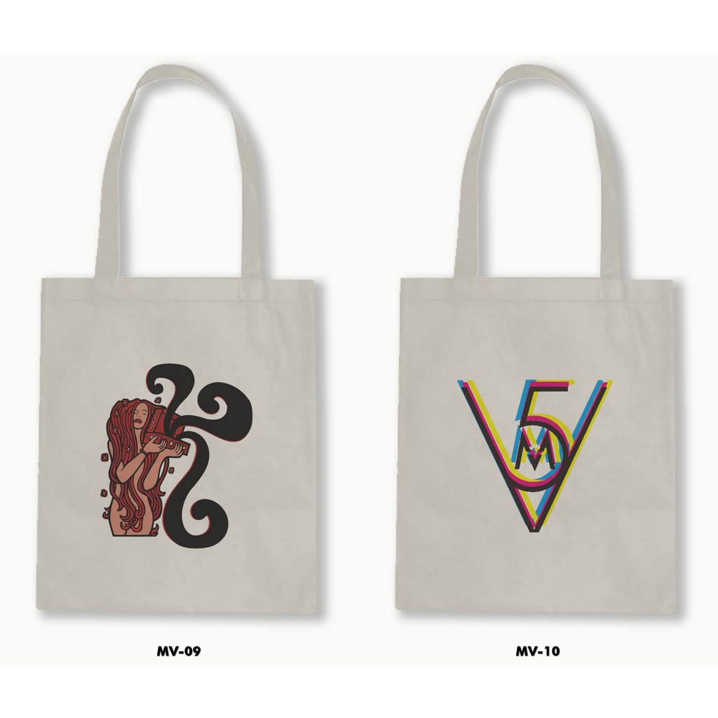 TOTE BAG BLACU - MAROON 5/MAROON FIVE