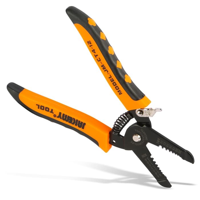 Tang Pengupas &amp; Pemotong Kabel Wire Stripper Pliers JAKEMY JM CT4 12