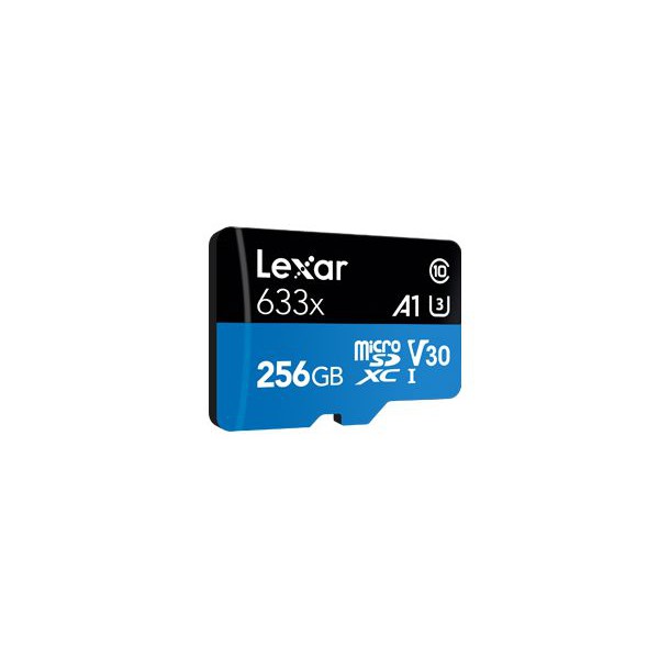 Lexar High Performance Micro SD 256GB SDHC 256 GB ADA BL 633X