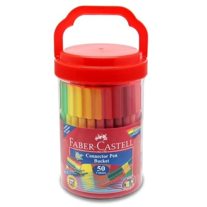 

(COD) Faber Castell Connector Pen 50 Colors Spidol Warna