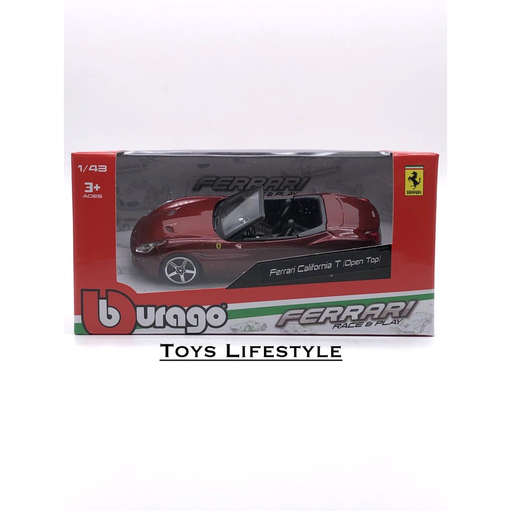 Bburago Diecast - Ferrari California T Skala 1:43 (Ferrari Series)