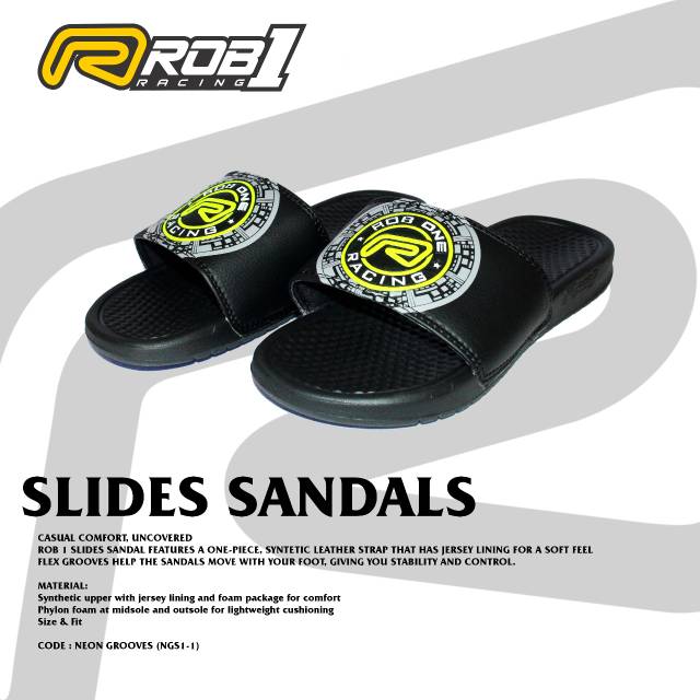 SLIDES SANDALS