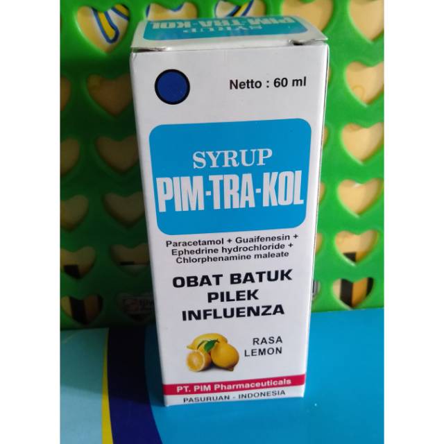 PIM-TRA-KOL obat batuk pilek anak