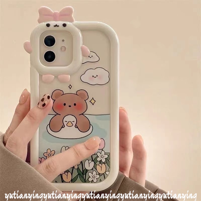 Soft Case 2 In 1 Motif Kartun Monster 3D Untuk IPhone 7 8 6 6S 14 Plus 11 13 12 14 Pro MAX XR XS MAX X SE