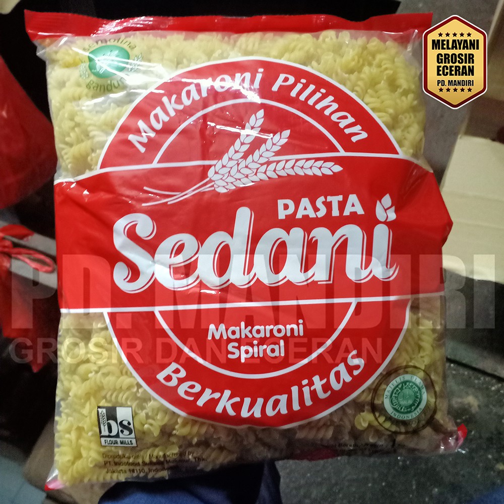 

SEDANI MAKARONI SPIRAL 1 KG