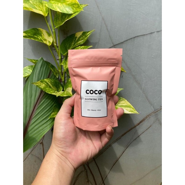 Coco Herbal Tea / Black Oolong Tea Buat Wajah Glowing dan Cerah  Alami