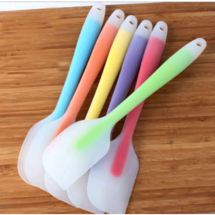 Spatula Silikon Food Grade / FDA Certified / Pengaduk Adonan Kue Silicone / Scraper