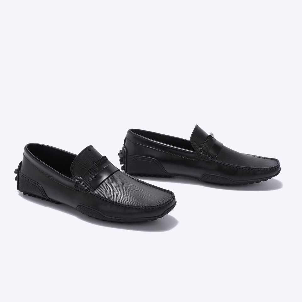 SEPATU PANSUS KULIT EVERBEST PRIA ORIGINAL LOAFER BRANDED HITAM EM65