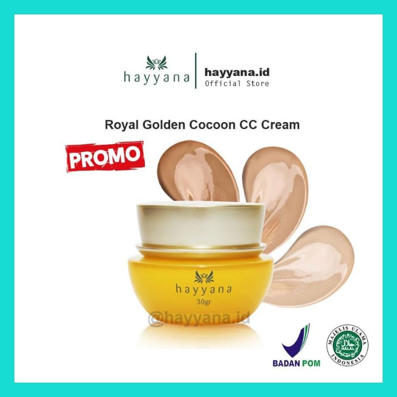 HAYYANA SKINCARE CC Cream - Foundation - Alas Bedak