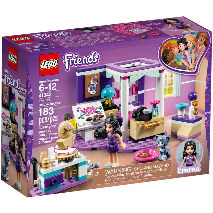 LEGO 41342 FRIENDS Emma Deluxe Bedroom