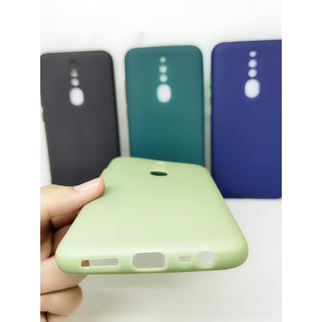 SMPC TPU Candy Xiaomi Redmi 8 6.22 inch SoftCase Macaron Protection Camera Tombol Warna