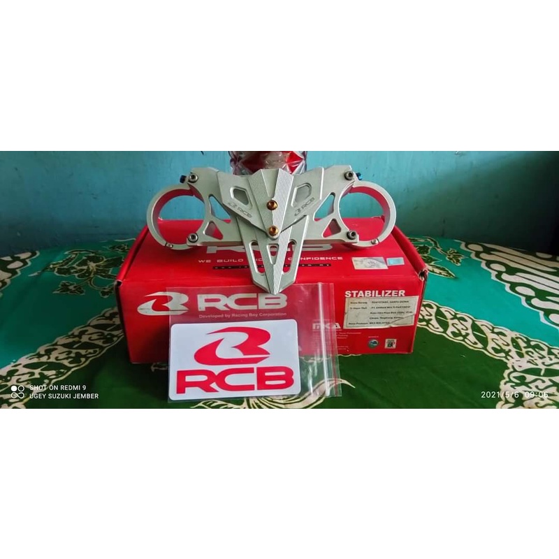 Stabilizer Shock RCB Alien-2 Satria FU/Belang/Raider R150 Original Silver