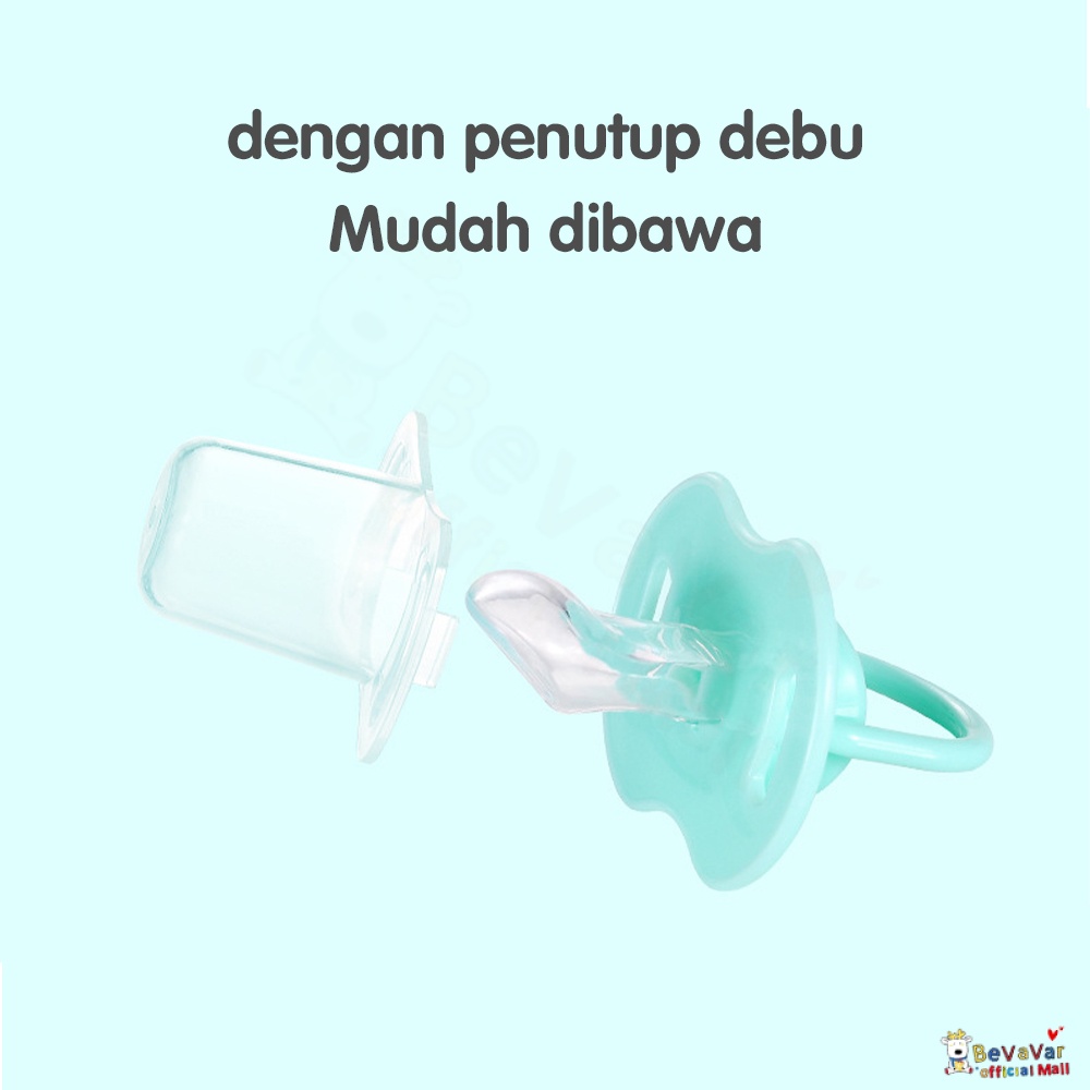 BEVAVAR Dot Empeng Bayi 0 6 Bulan/Baby Pacifier Bpa Free