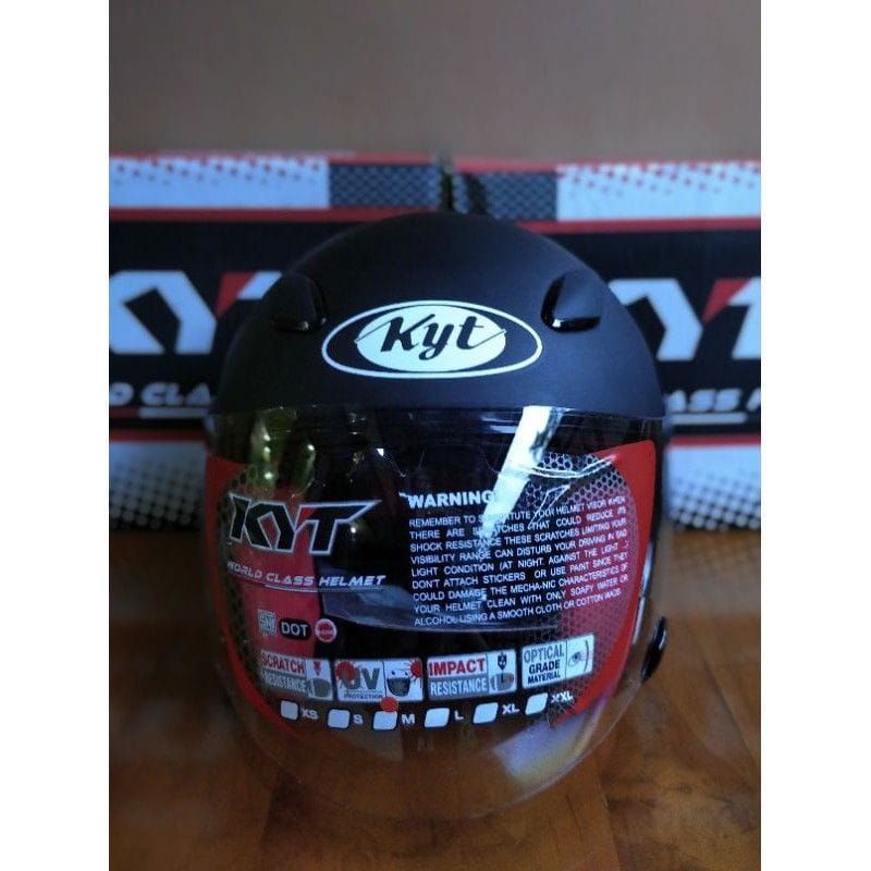 helm kyt dj maru original polos wanita/pria