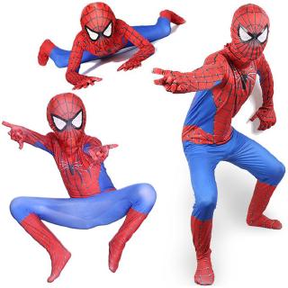 Kostum Costume Spiderman  Avenger untuk Hadiah Ulang  Tahun  