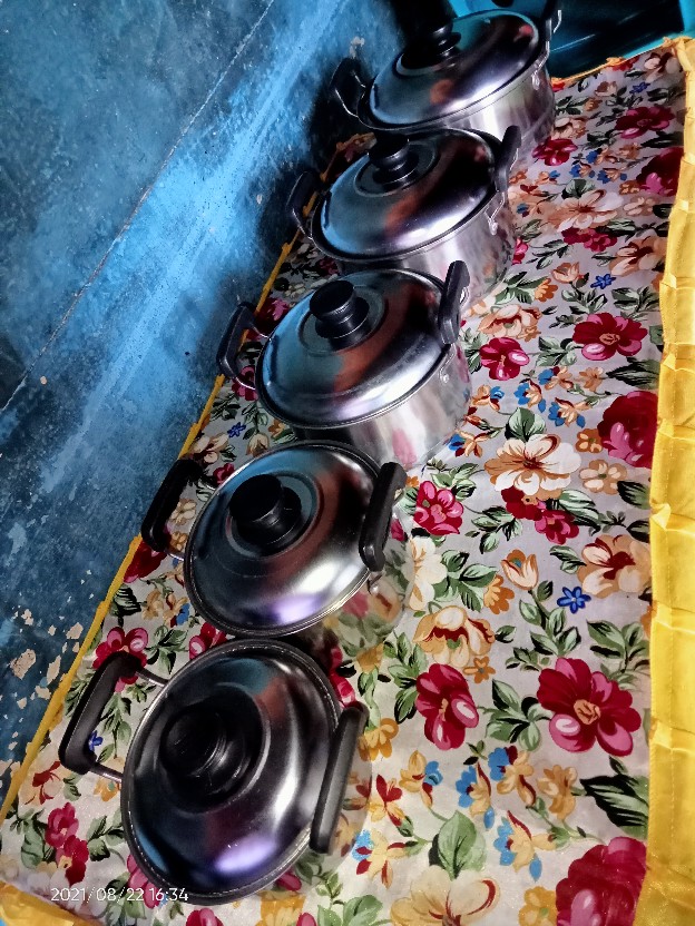 Panci Set / Panci Kukus Stemer Stainlees Set Lengkap