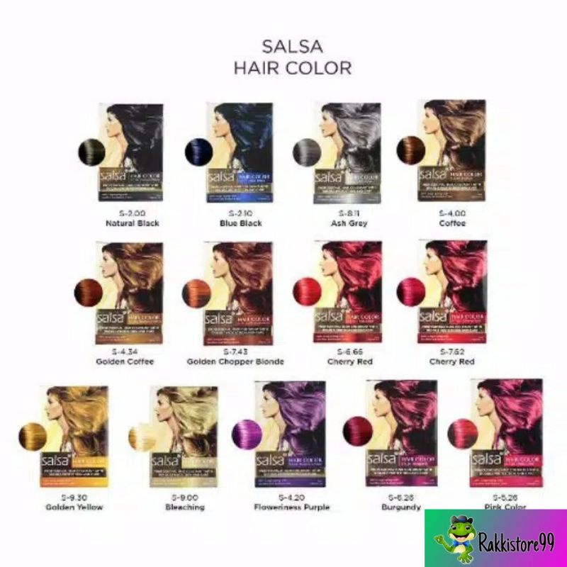 ❣️Rakkistore99❣️SALSA Hair Color / Salsa Pewarna Rambut