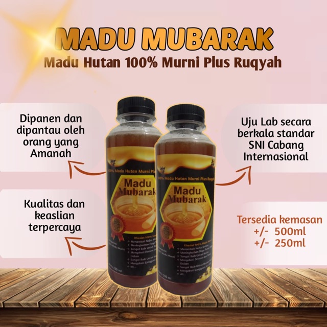 

Madu Asli Muabaraq Plus Ruqyah 500ml