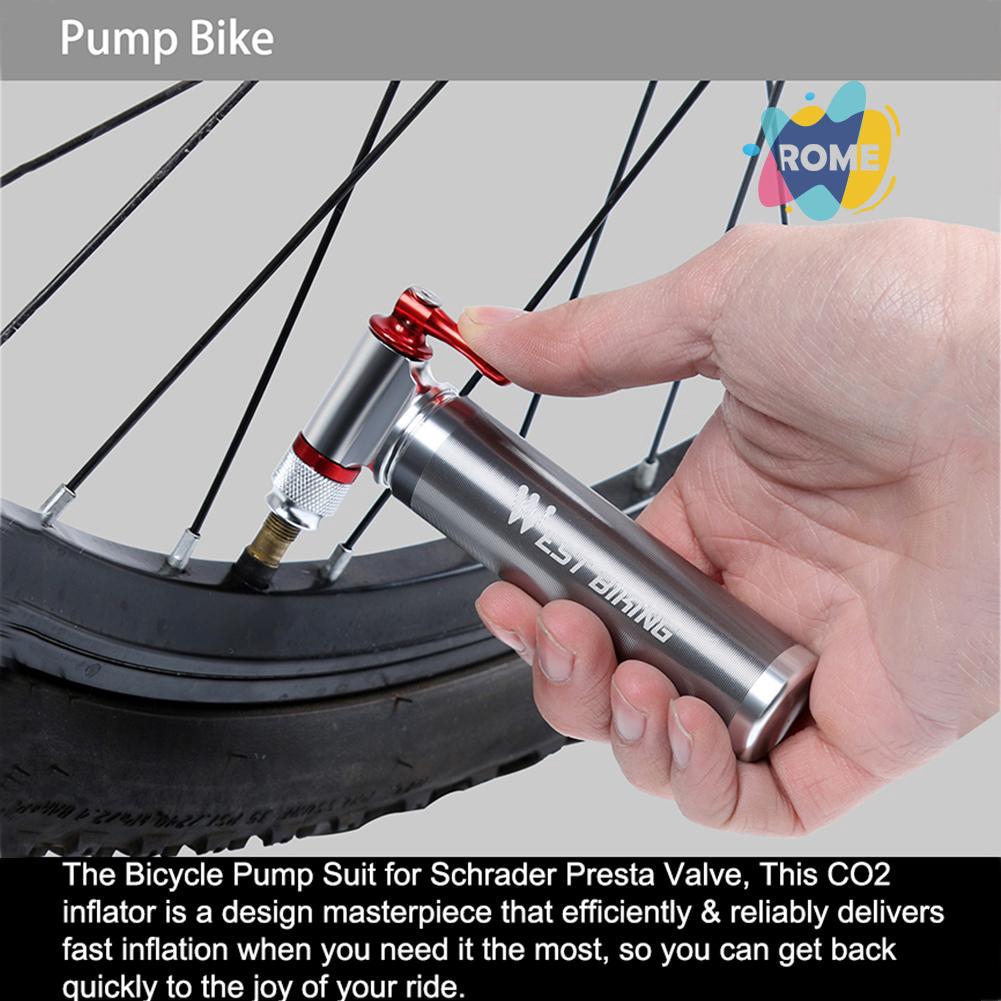 pump bike tire without pump
