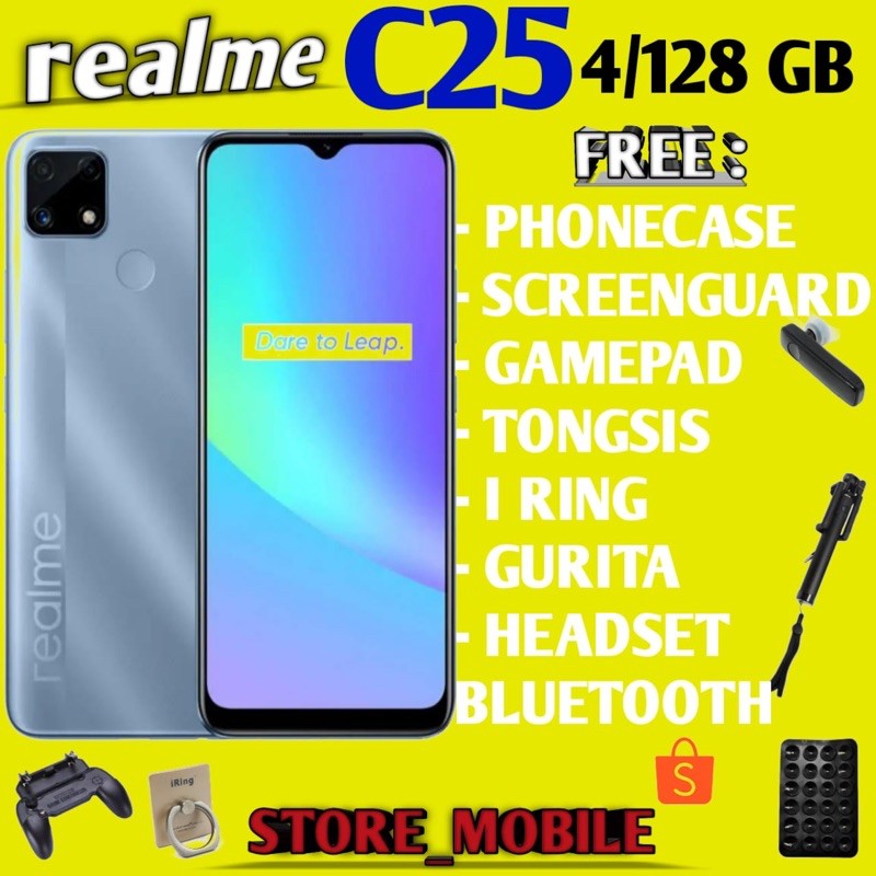 REALME C25 4/128 RAM 4GB ROM 128GB GARANSI RESMI