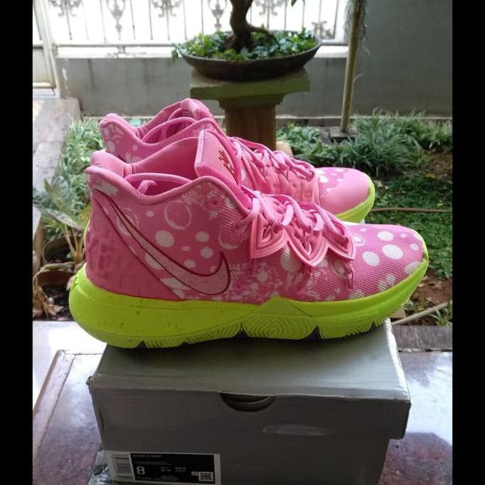 Sepatu Basket Nike Kyrie 5 High Patrick Star Size Kecil Tamamart12