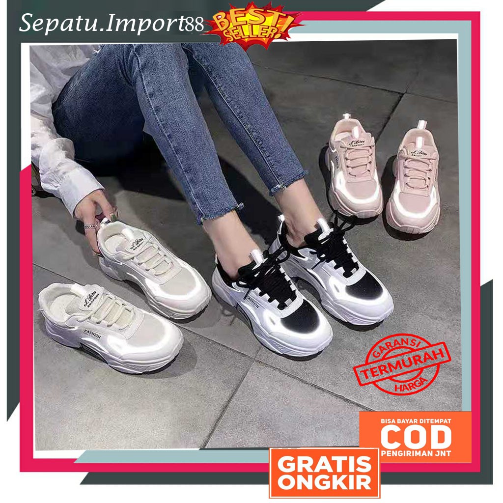  Sepatu  import wanita SP 063 Sneaker wanita import sepatu  