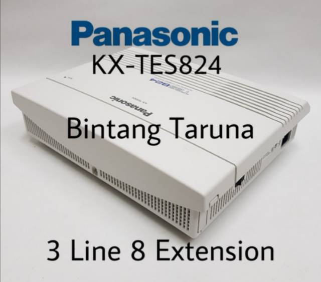 Pabx Panasonic TES824 (3 Line 8 extension) Pabx Panasonic KX-TES824