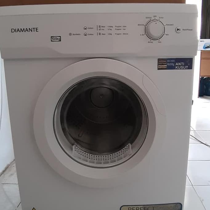 DIAMANTE 10,5KG KONVERSI GAS MESIN PENGERING PAKAIAN DRYER LAUNDRY