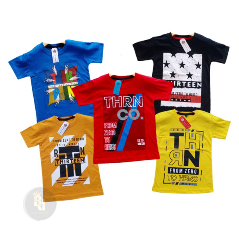 Kaos Distro Anak thirteen New Arrival DKIDS