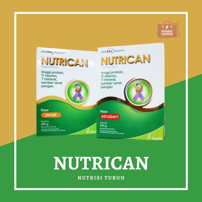 

NUTRICAN/SUSU NUTRISI/KANKER/NUTRISI/PROTEIN/SUPPORTAN/FRESUBIN/SEHAT