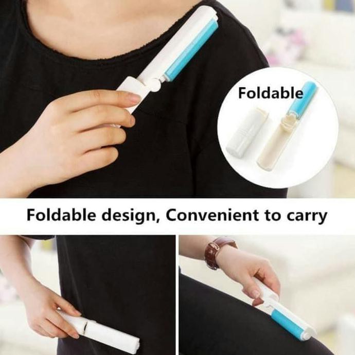 Agen Alat Pembersih Bulu Debu Lipat Portable Rol Sikat Elektrostatik Jas A Bgrt56 6npmK90tOOBZpxr