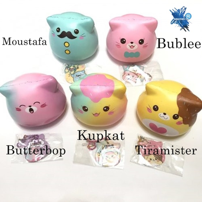 Squishy Punimaru Marshmallow Kittens Squishy Licensed by Punimaru Squishy Marshmellow