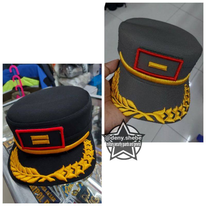 TOPI KOMANDO HIJAU dan HITAM POL PP