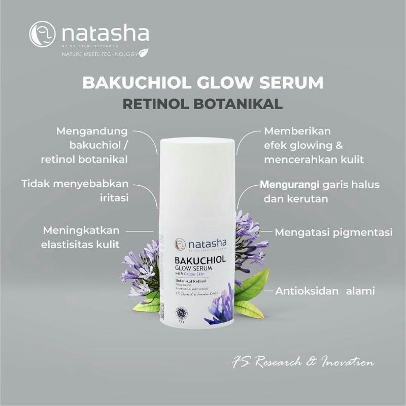 Bakuchiol Serum Glowing Natasha Skincare