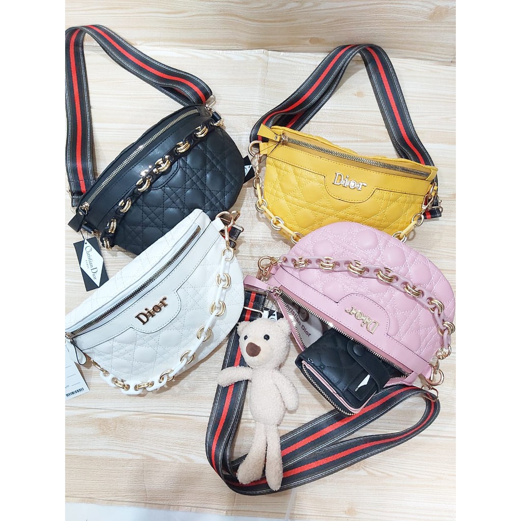 Waistbag Wanita Keren Tas Selempang Wanita Simple Dan Elegant Waistbag Kekinian Waistbag Bordir supe