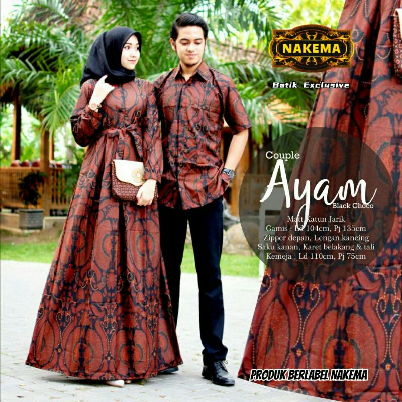 Batik Couple Sido Mukti,Ayan,Rizki Nasar II Nakema