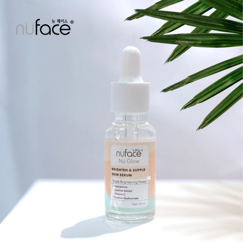 Nuface Nu Glow Brighten & Supple Skin Serum / serum wajah