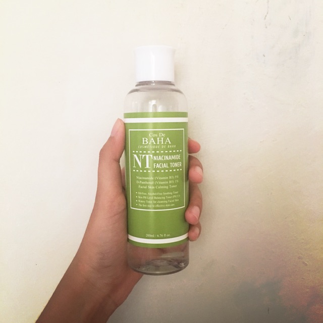 Preloved Cos De Baha Niacinamide 5% Facial Toner Sensitif Skin 200ML