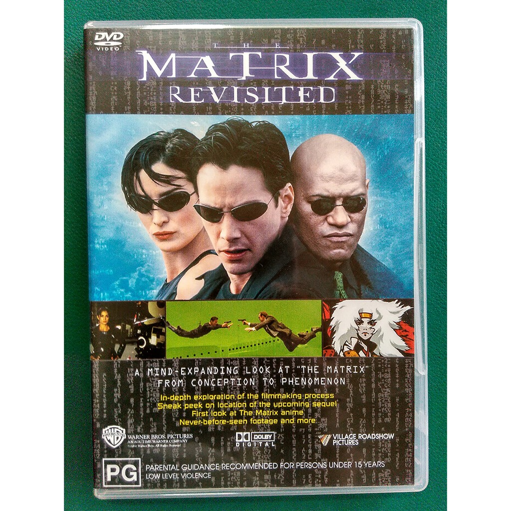 DVD IMPORT : THE MATRIX REVISITED (2001)  FULL DOCUMENTER EDITION