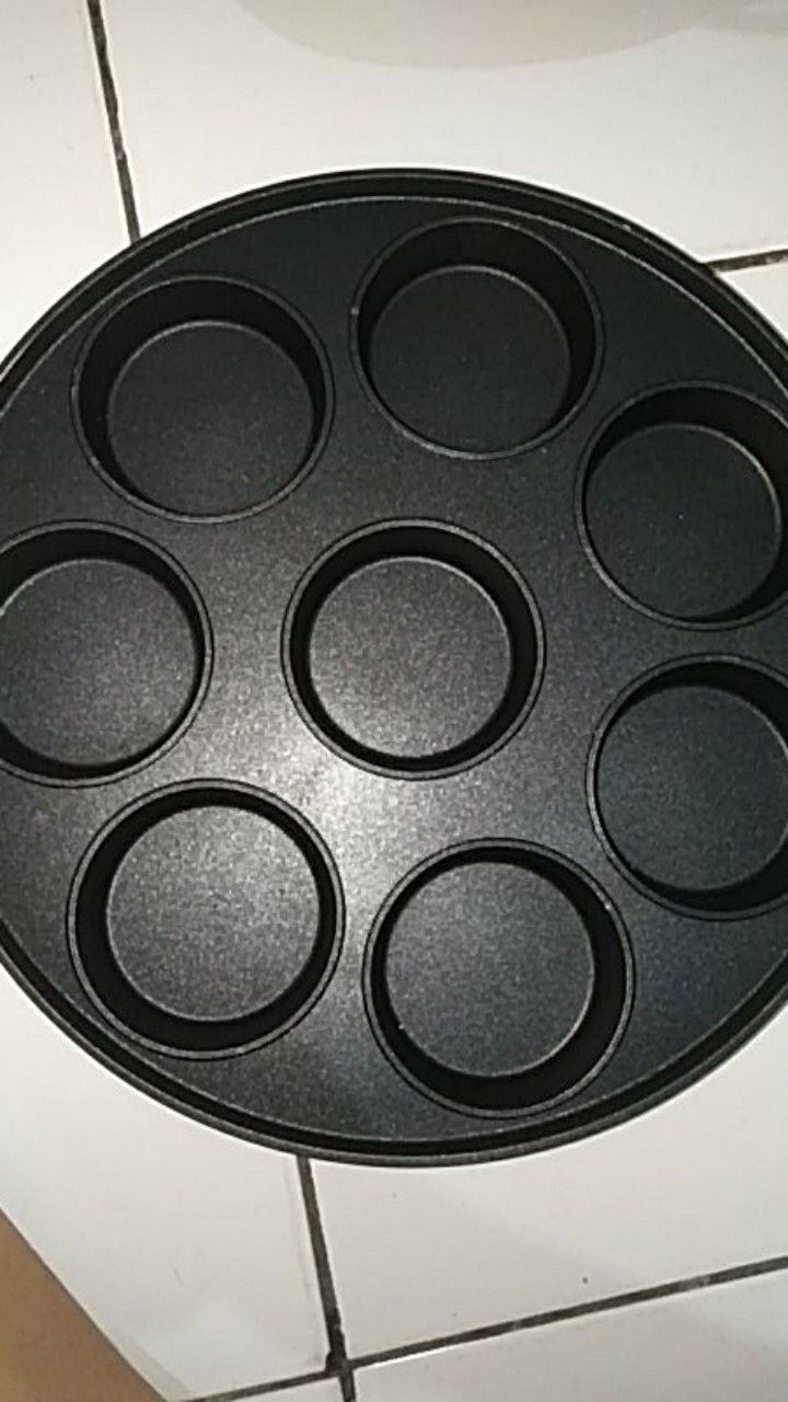 Cetakan Kue Teflon Martabak Mini Snack Maker 7 8 Lubang Pukis Tulban Takoyaki Crepes Pan