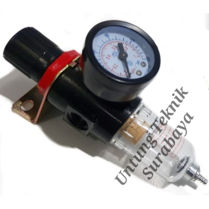 MOLLAR Mini Air Filter Regulator Single - Filter udara kompresor 1/4"